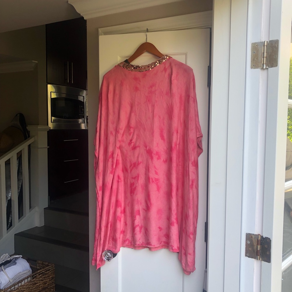 FUN sexy pink bebe dress amazing ON - Picture 6 of 7